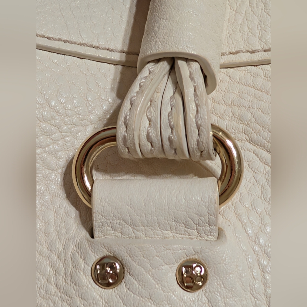 Kate Spade® NY Barrel Bag Added Tinsel & Silver Spade Charms With Key Ring - Picture 9 of 16